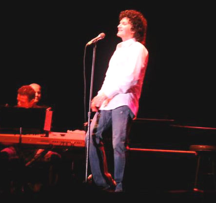 Gino on stage at the Syracuse Jazz Festival on June 25th, 2005