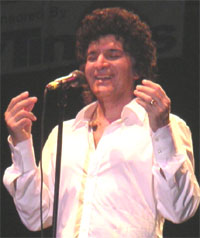 Gino on stage at the Syracuse Jazz Festival on June 25th, 2005