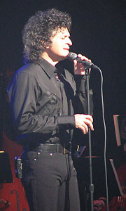 Gino on stage during the May 21st, 2005 show in Detroit, Michigan, USA at the Music Hall