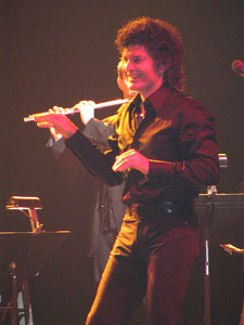 Gino on stage during the May 21st, 2005 show in Detroit, Michigan, USA at the Music Hall