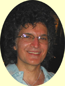 Closeup of Gino after the Gino waves on stage during the May 21st, 2005 show in Detroit, Michigan, USA at the Music Hall
